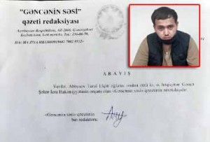 Gəncədə karantin rejimini pozan “jurnalist” saxlanılıb - FOTO