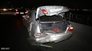 Bakıda nasaz avtomobil qəzaya səbəb olub- FOTO