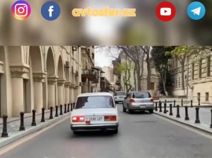 Bakı küçələrinin "miqalkalı avtoşu" - 10 RK 497 - VİDEO