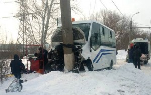 Başqırdıstanda avtobus qəzası:19 yaralı - VİDEO
