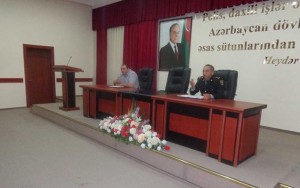 Polis idarəsində din xadimləri ilə görüş olub