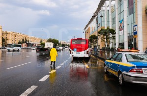 BNA metronun bu stansiyalarının ətrafına nəzarəti gücləndirdi - FOTO