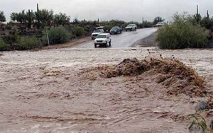 Sel Bakı-Şamaxı yolunu bağladı - 500-dən çox maşın yolda qaldı