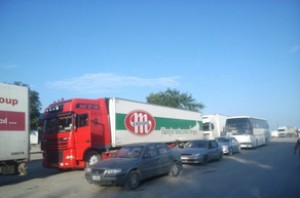 Azərbaycan-Rusiya sərhədində nəqliyyatın hərəkəti normal vəziyyətdədir