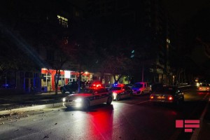 Bakıda avtomobilin vurduğu piyada xəsarət alıb