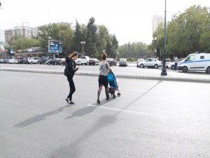 “Ölümə” gedən piyadalar - VİDEO