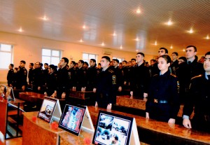 Polis Akademiyasında 20 Yanvar faciəsi anıldı - FOTOLAR