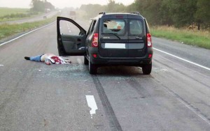 İki piyadanı vurdu, biri öldü