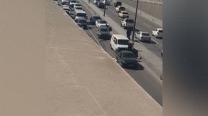 Bakıda zəncirvari qəza: Beş maşın toqquşdu - VİDEO