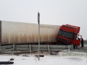 Azərbaycanlı Rusiyada TIR-la qəza törətdi