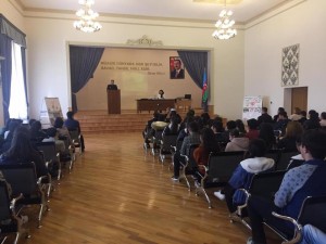 Məqsəd sagirdləri maariflənməsidir