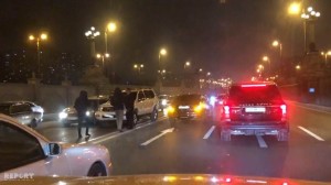 Heydər Əliyev prospektində zəncirvari qəza baş verib - FOTO