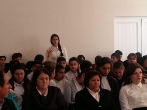 Məktəblilər bir arada  - FOTO