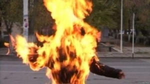 Moskvada məktəblini yandırdılar – VİDEO