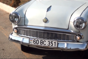 Tovuz küçələrində 58 illik avtomobil şütüyür - VİDEO