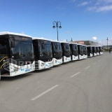 Bakının yeni «Avro-5» avtobusları gəldi - FOTOLAR