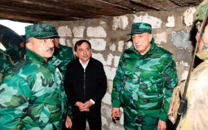 Məhər­rəm Əliyevlə Elçin Quliyev Ermənistanla sərhəddə - FOTO