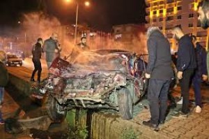 5 maşının iştirakı ilə zəncirləmə yol qəzası: 3-ü ağır, 5 yaralı - FOTO