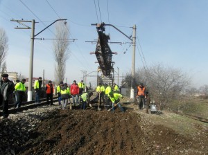 11  kilometr dəmir yolu əsaslı təmir olunur