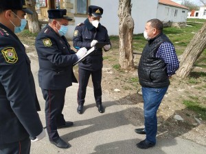 Xızıda 15 nəfər şəxs karantin rejimini pozduğuna görə məsuliyyətə cəlb olundu - FOTO