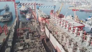 Gəmidə yanğın: 7 yaralı