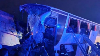 Rusiyada avtobus qəzası: 5 nəfər ölüb, 38 nəfər xəsarət alıb 