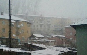 Azərbaycana qar yağdı - FOTO