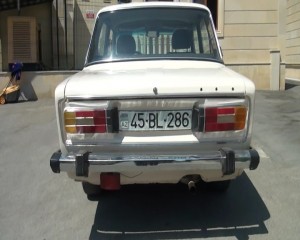 Avtomobil qaçıran 61 yaşlı şəxs saxlanılıb - FOTO