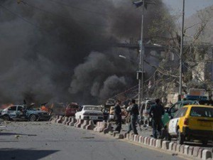 Kabildə partlayış törədilib - ölənlər və yaralananlar var