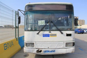 Sərnişin daşıyan 3 avtobus xətdən kənarlaşdırıldı - FOTO