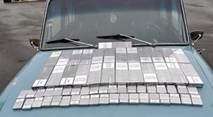 Avtomobildən 5700 ədəd qanunsuz siqaret aşkarlanıb - FOTO