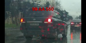 Yol polisi “protiv” gedən AA seriyalı maşının sürücüsünü cərimələdi - VİDEO
