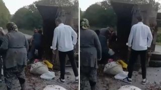 Türkiyədə traktorun qoşqusu aşdı, 11 nəfər yaralandı 