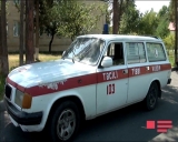 Bakıda "Kamaz" piyadanı vurdu