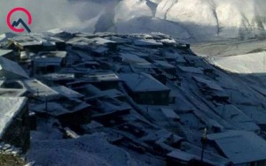 Qubada qış davam edir - FOTO-VİDEO