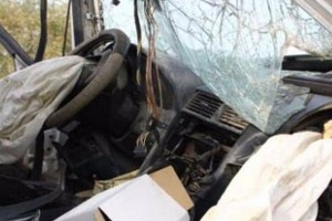 Lənkəranda avtomobil körpüdən aşdı: 5 polis ağır yaralandı - VİDEO
