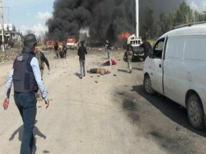 Hələb qan gölünə döndü: təxliyə avtobusları yaxınlığında partlayış - 112 ölü