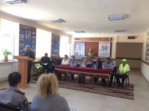 "Son zəng" ərəfəsində Nizami polisi təbliğat işlərini gücləndirdi - FOTOLAR