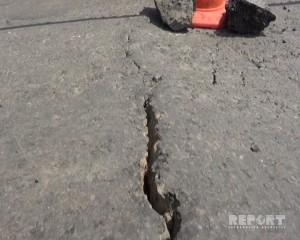 Ələt-Astara yolunda körpü çöküb - FOTO