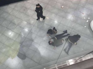 DƏHŞƏT: Göydən başına düşdü və... - VİDEO