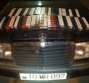 Siqaretləri gizlədərək keçirməyə cəhd etdi