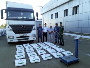 Yük maşını ilə aparılan 260 kq heroin saxlanıldı – FOTO + VİDEO