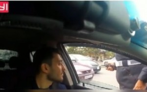 Qayda pozan sürücü yol polisinə böhtan atdı, video çəkib paylaşdı - VİDEO
