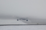 Qarlı hava şəraiti aeroportun işinə təsir etməyib