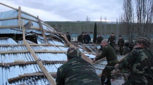 Şamaxıda güclü külək fəsadlara səbəb olub – FOTO