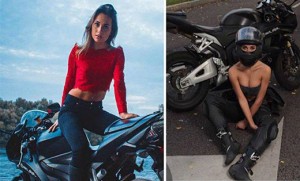 Motosikletlə məşhurlaşan bloqçu qız həlak oldu — FOTO