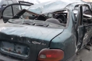 Ağır qəza yenə can aldı - 2 ölü, 1 yaralı var - VİDEO