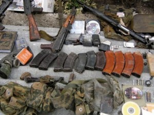 Nardaranda silah-sursat və narkotik götürülüb