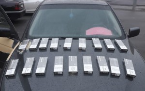 Avtomobildən 3600 ədəd siqaret aşkarlandı - FOTO