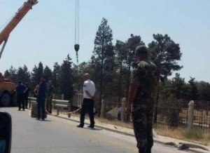 Bakı-Sumqayıt yolunda "Shacman" aşıb - FOTO